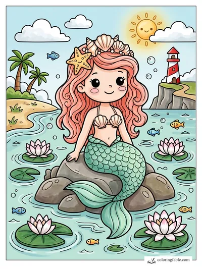 Colored example of this coloring page