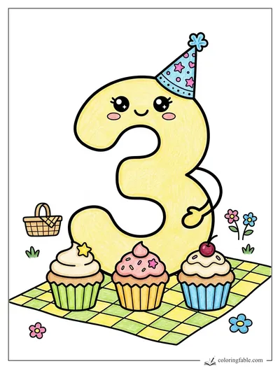 Colored example of this coloring page