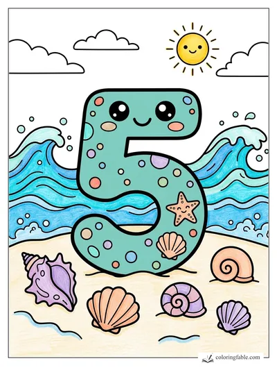 Colored example of this coloring page