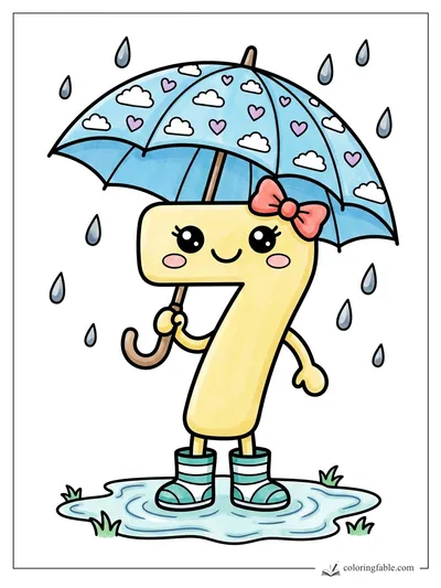 Colored example of this coloring page