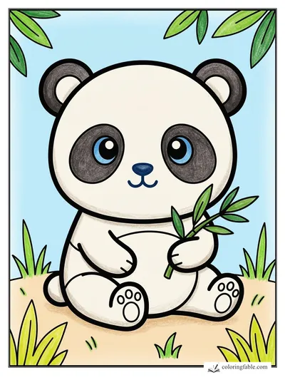 Colored example of this coloring page