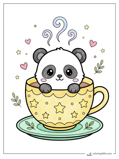 Colored example of this coloring page