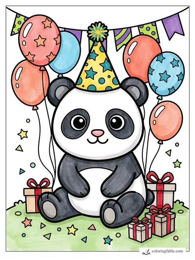 Colored example of this coloring page