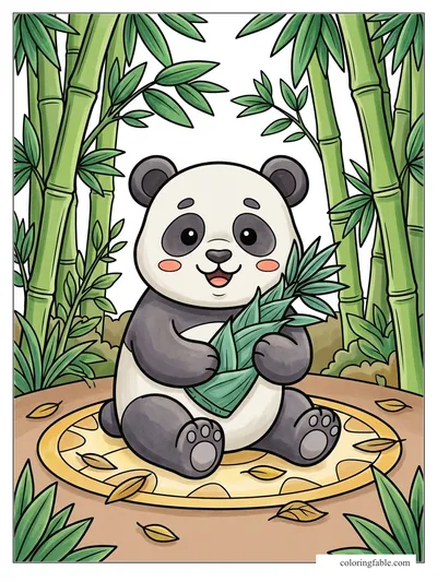 Colored example of this coloring page