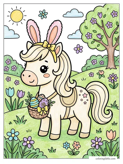 Colored example of this coloring page