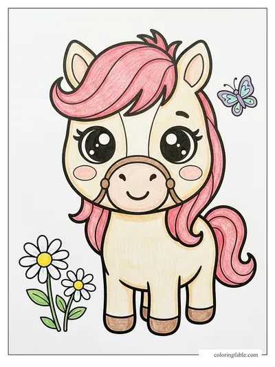 Colored example of this coloring page