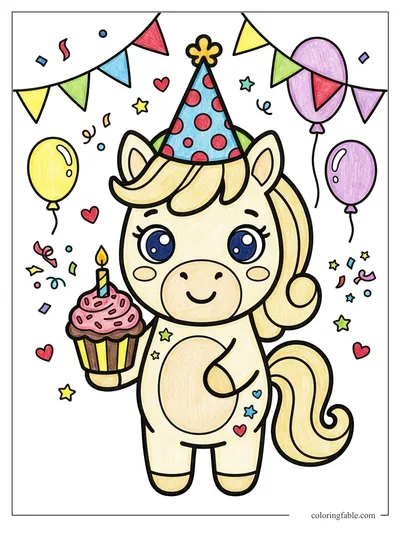 Colored example of this coloring page