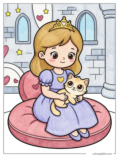 Colored example of this coloring page