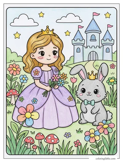 Colored example of this coloring page
