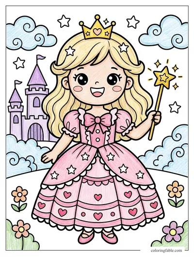 Colored example of this coloring page
