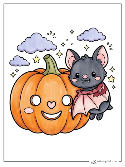 Colored example of this coloring page