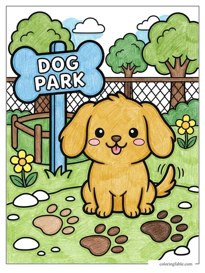 Colored example of this coloring page