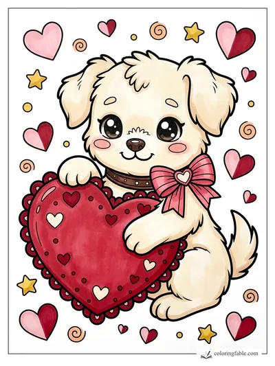 Colored example of this coloring page