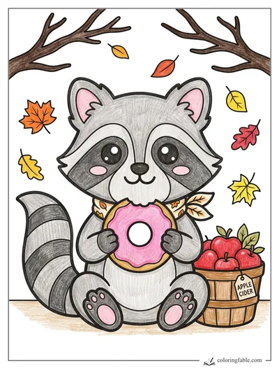 Colored example of this coloring page