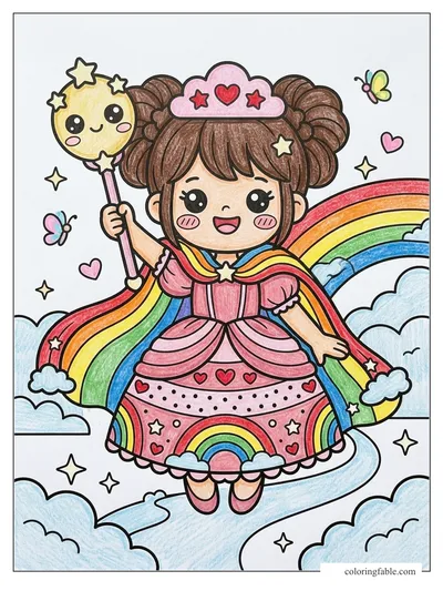 Colored example of this coloring page