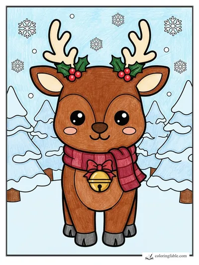 Colored example of this coloring page