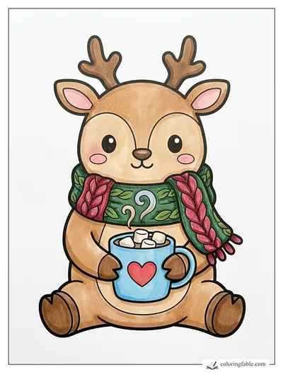 Colored example of this coloring page