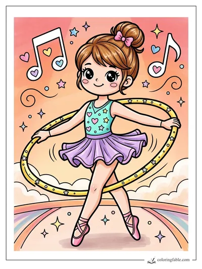 Colored example of this coloring page