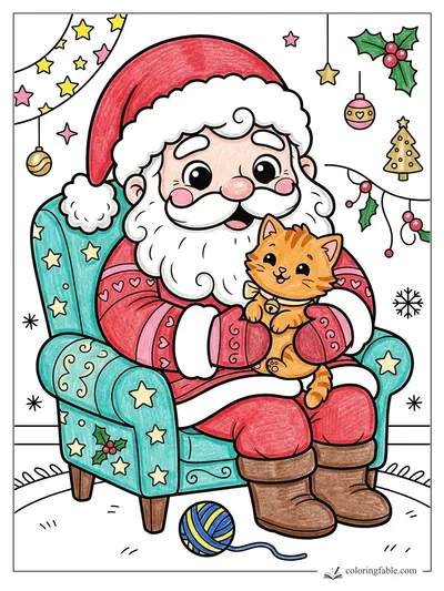 Colored example of this coloring page