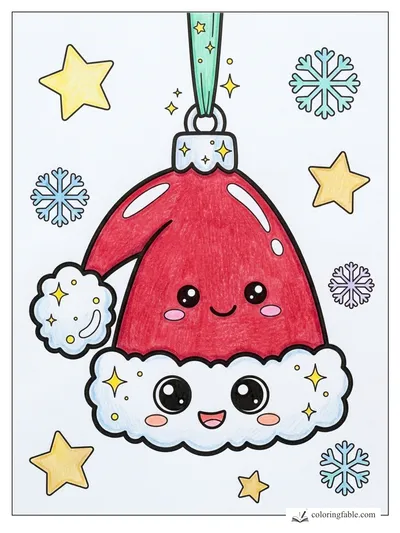 Colored example of this coloring page