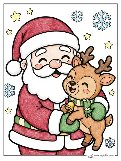 Colored example of this coloring page