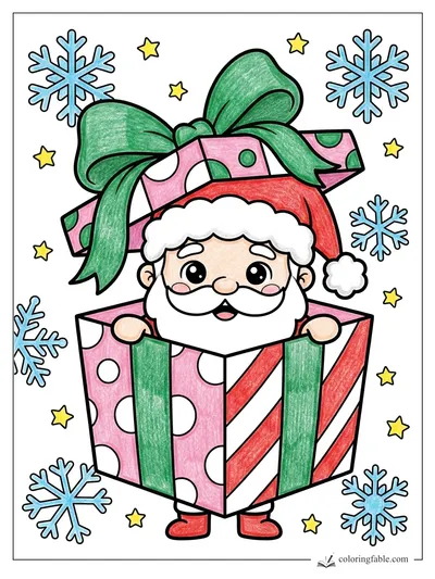 Colored example of this coloring page