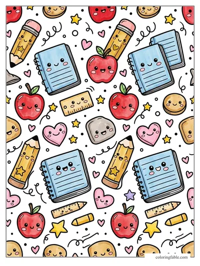 Colored example of this coloring page