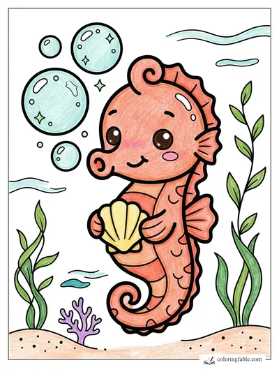 Colored example of this coloring page
