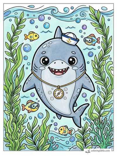 Colored example of this coloring page