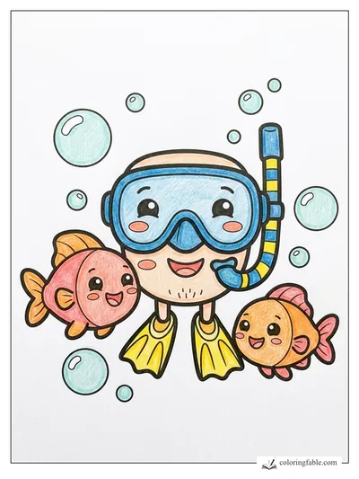 Colored example of this coloring page