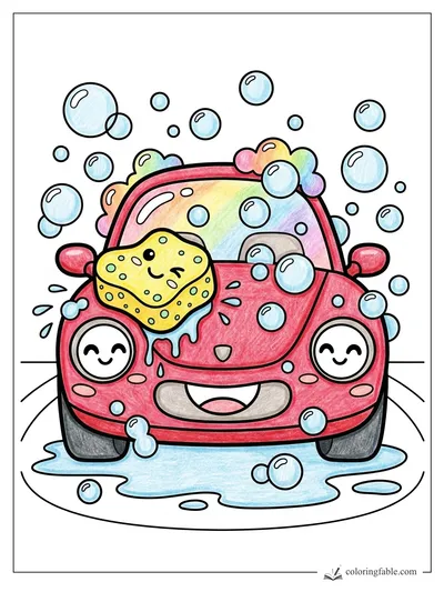 Colored example of this coloring page