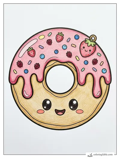 Colored example of this coloring page
