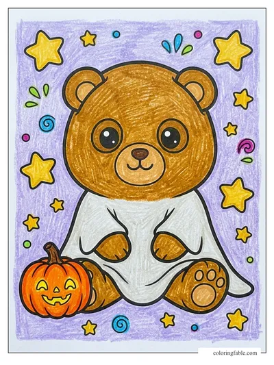 Colored example of this coloring page