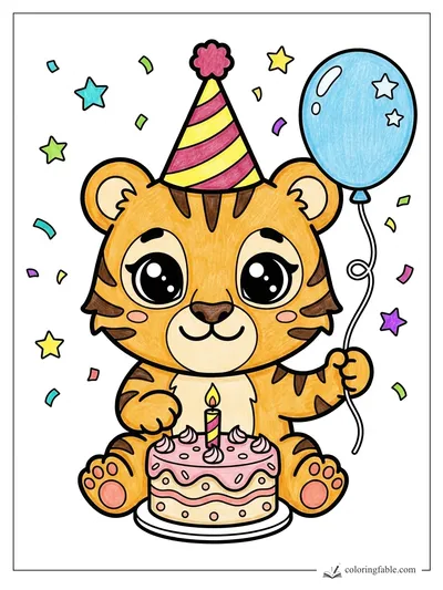 Colored example of this coloring page