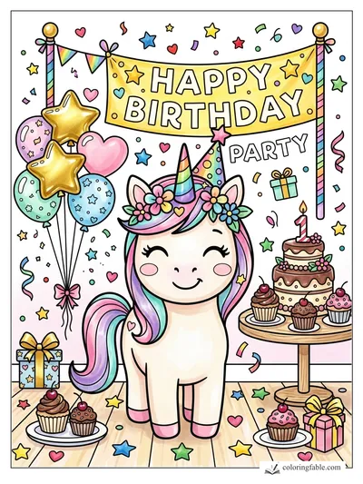 Colored example of this coloring page
