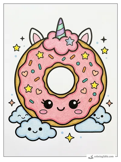 Colored example of this coloring page