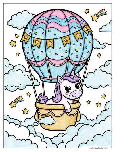 Colored example of this coloring page