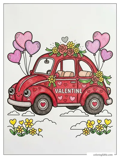 Colored example of this coloring page