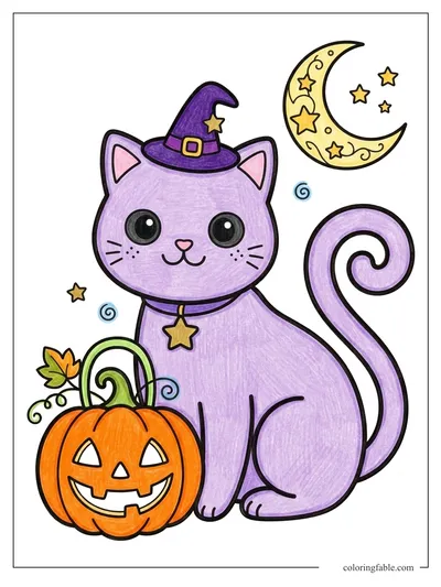 Colored example of this coloring page