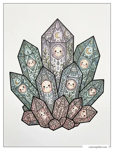 Colored example of this coloring page
