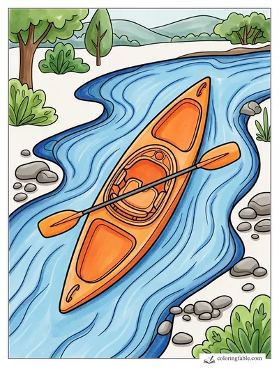 Colored example of this coloring page
