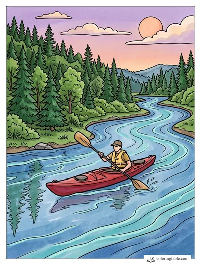 Colored example of this coloring page