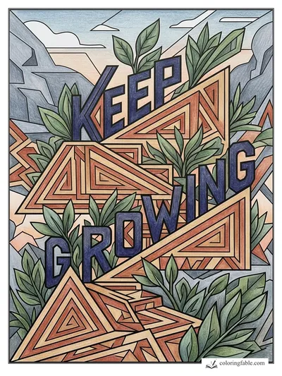 Colored example of this coloring page