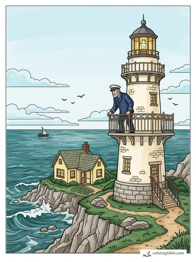 Colored example of this coloring page