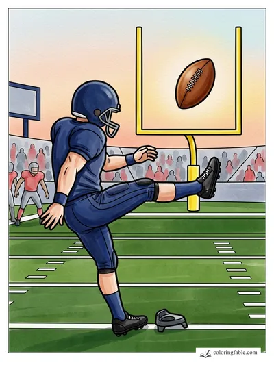 Colored example of this coloring page