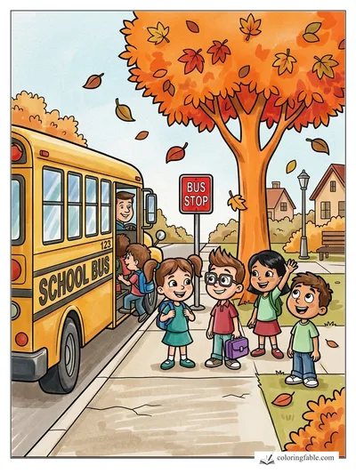 Colored example of this coloring page