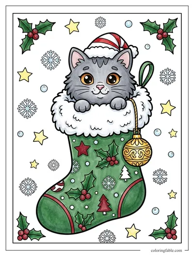 Colored example of this coloring page
