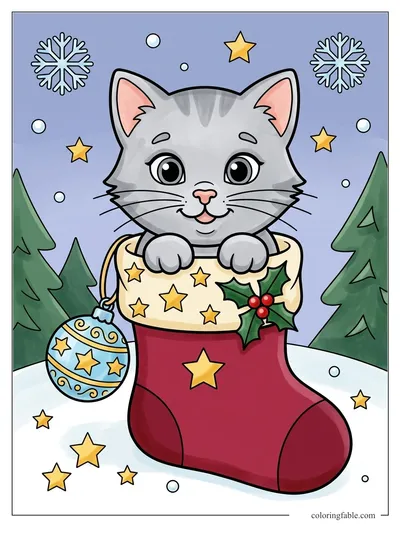 Colored example of this coloring page