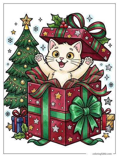 Colored example of this coloring page