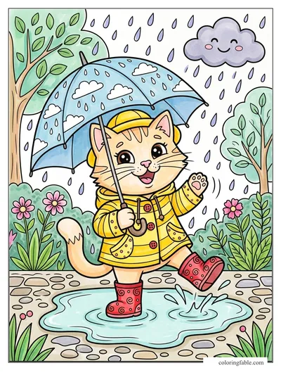 Colored example of this coloring page